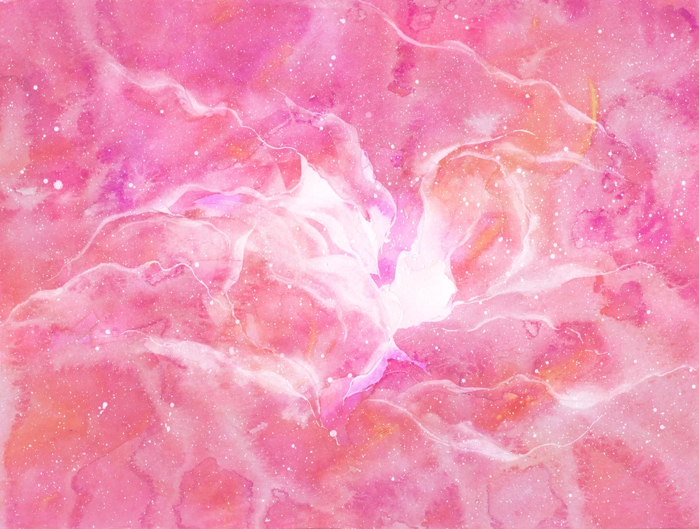 Peach Glow Galaxy