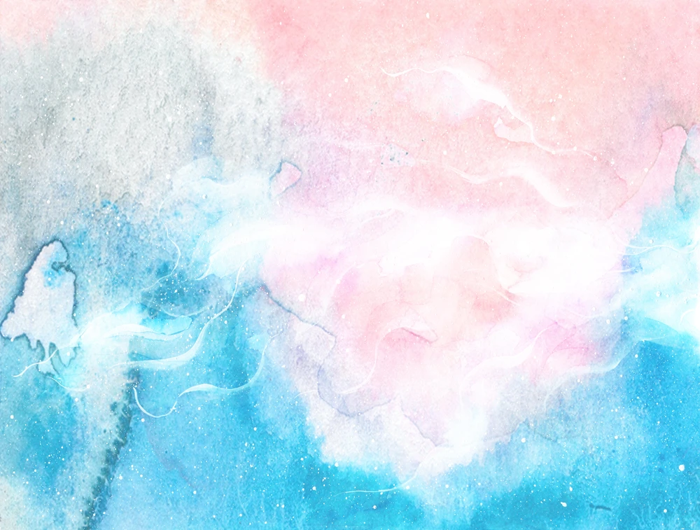 Blush Blue Cosmos