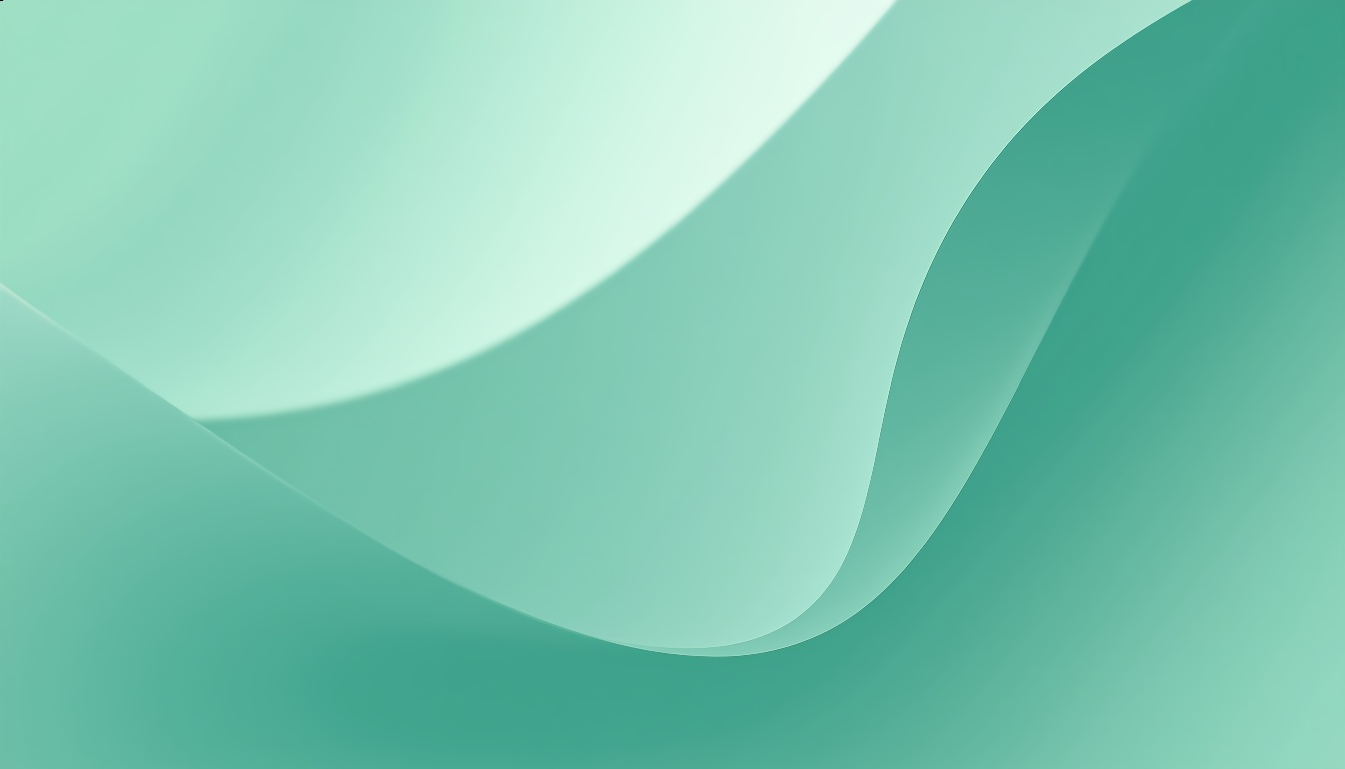 Aqua Mint Silken Fold