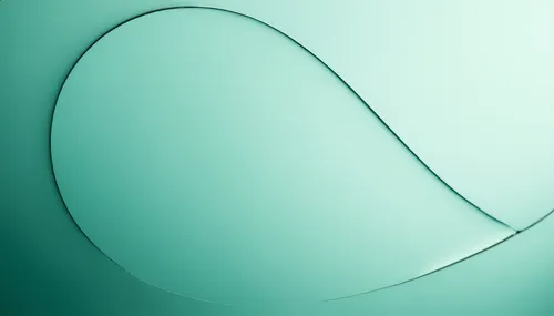 Teal Dew Petal Curve